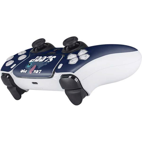 Disney Lilo and Stitch Let Me Sleep PS5 Controller Skin